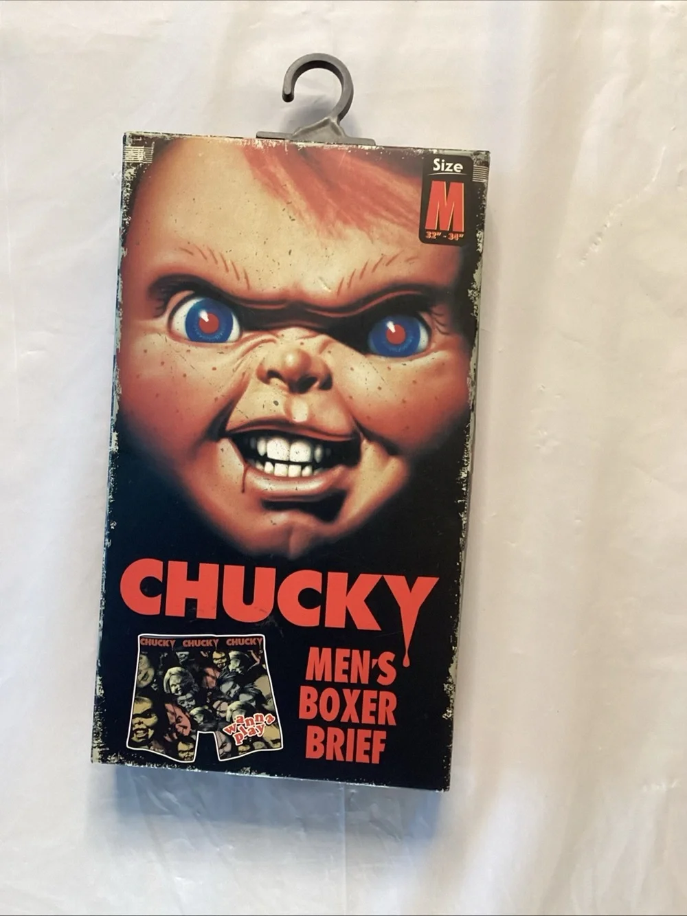Chucky Men’s Boxer Briefs - Black Graphic